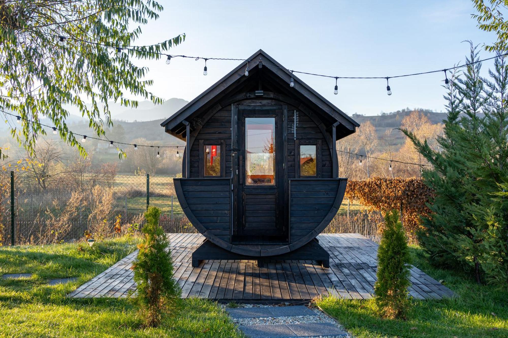 Glamp In Style Pods Resort Bran  Bagian luar foto
