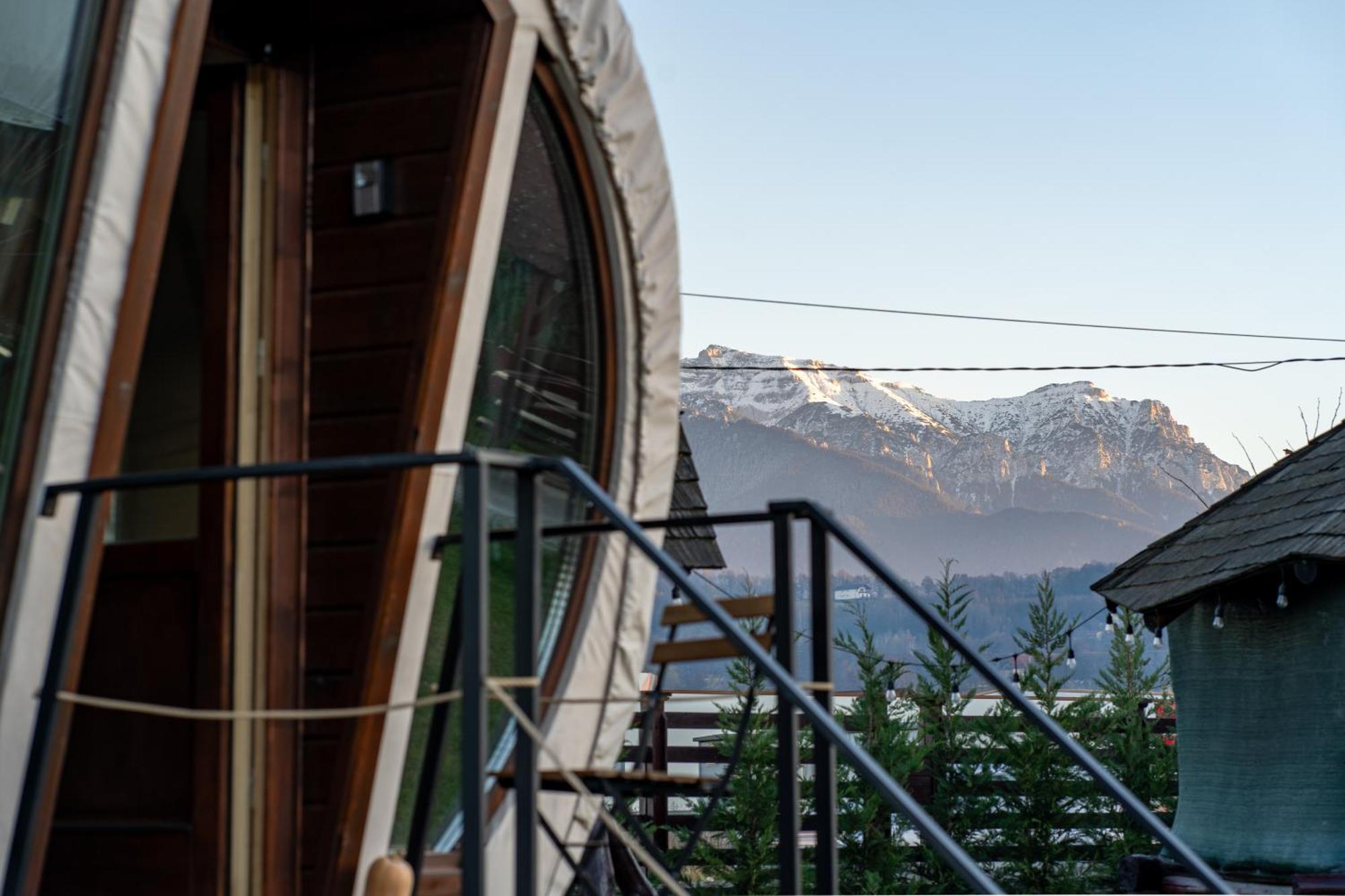 Glamp In Style Pods Resort Bran  Bagian luar foto